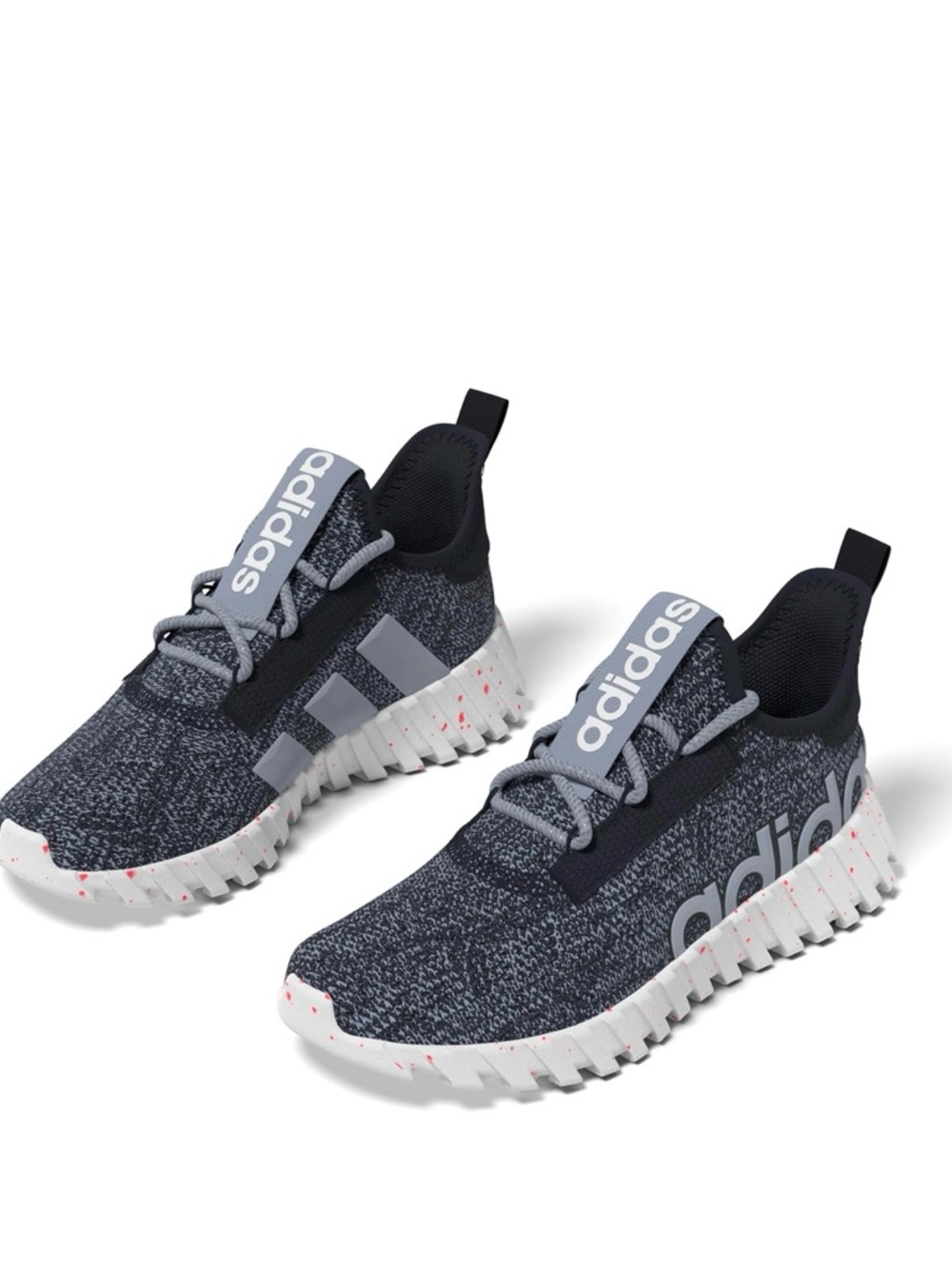 adidas Kids Boys Girls Kaptir 3.0 Lace Up Sneakers Shoes Casual - Blue